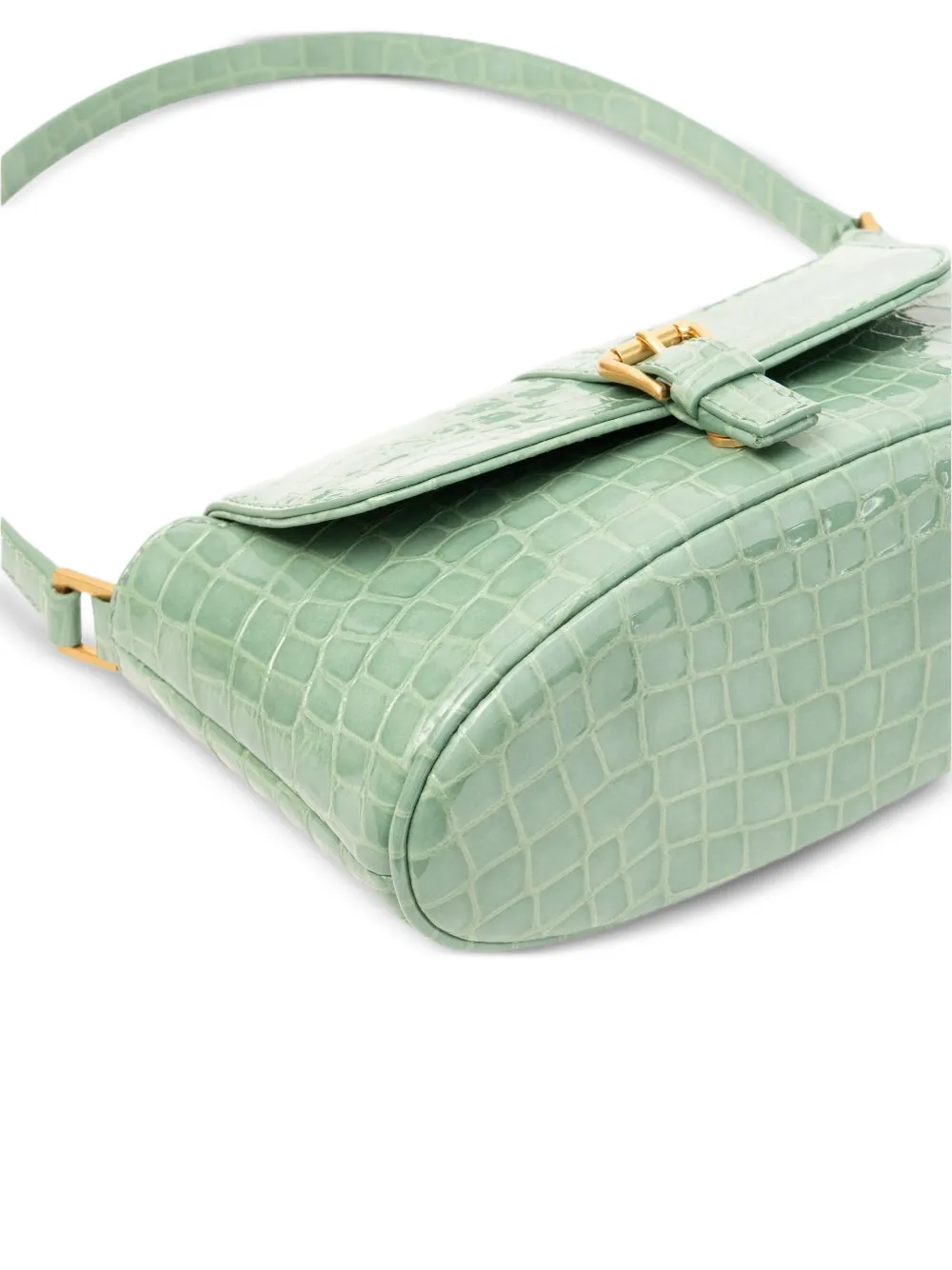 Sac à Bandoulière BY FAR Miranda - Imprimé Multi-animaux - Cuir Marron Foncé - Taille Unique (OS) - Neuf Sans étiquettes