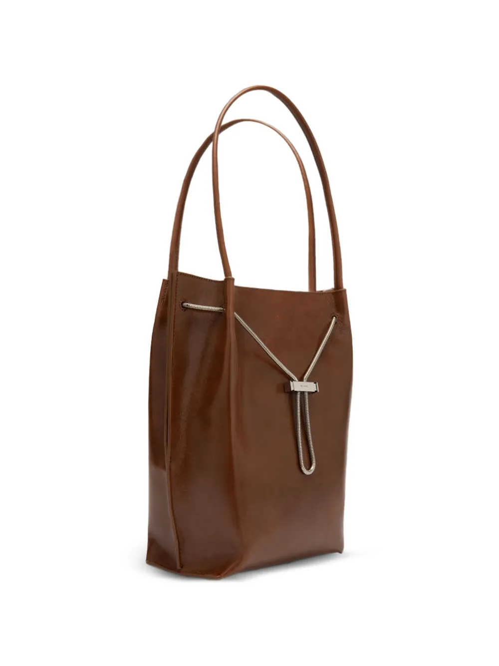 BY FAR Kayla schoudertas - Bruin