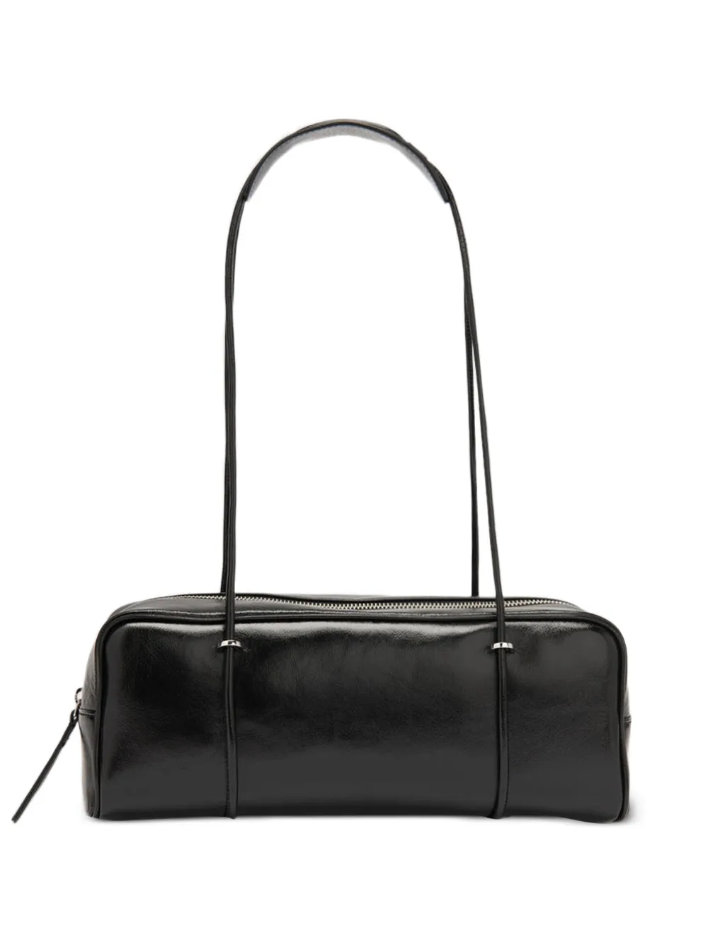 BY FAR Borsa a spalla Kimberly in pelle - Nero