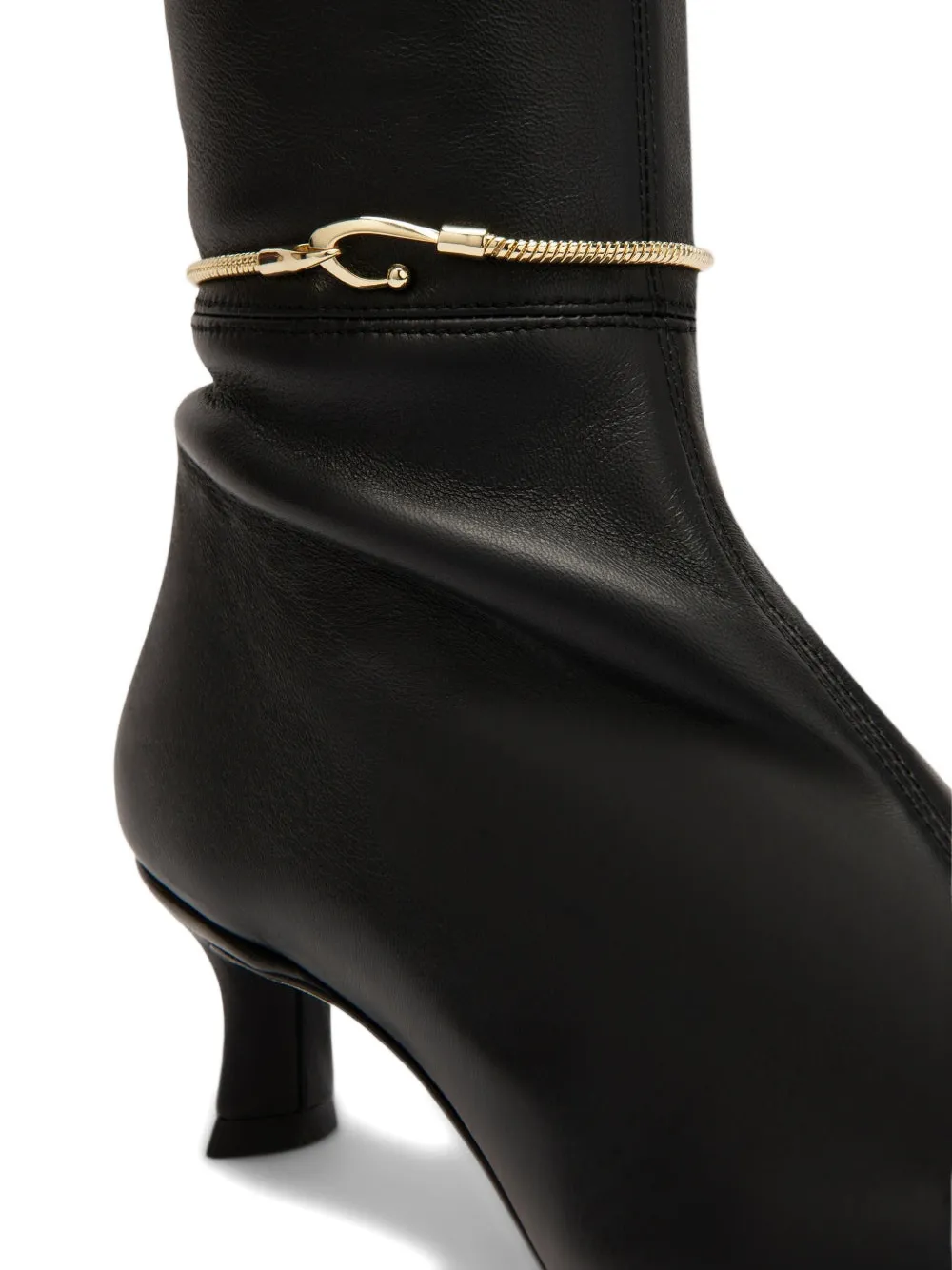 BY FAR Kitten Stretch Stevie laarzen Zwart