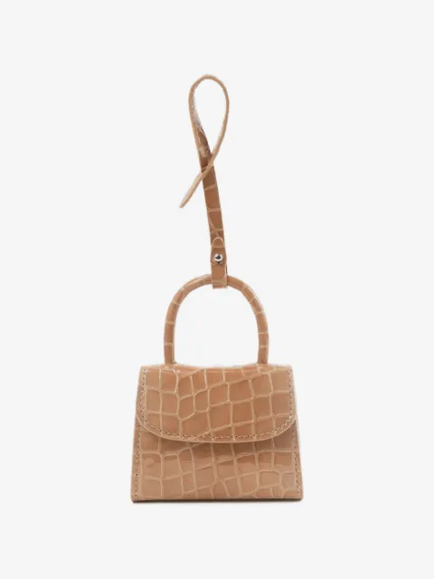 BY FAR mini embossed charm
