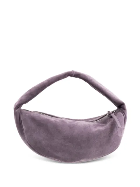 BY FAR Cush suede shoulder bag