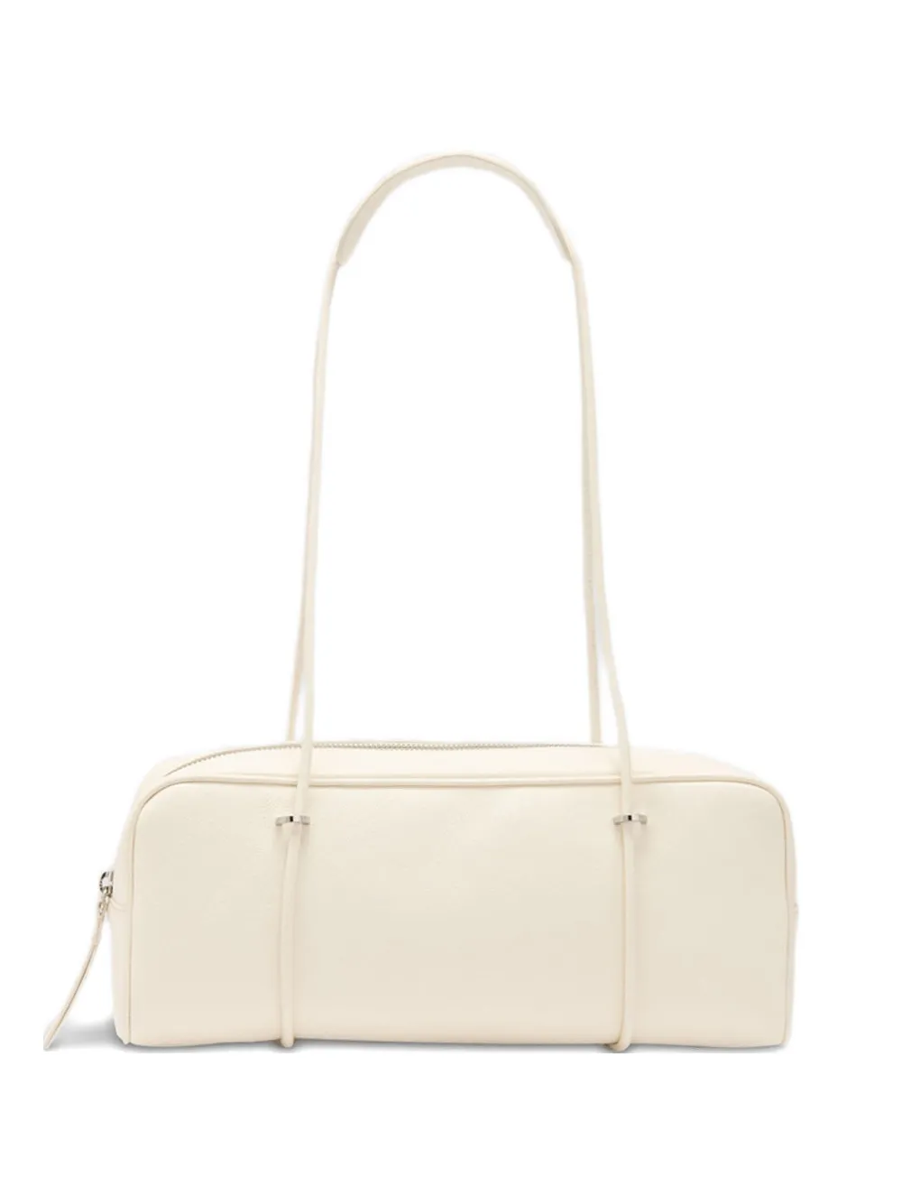 BY FAR Borsa a spalla Kimberly in pelle - Toni neutri