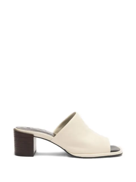 BY FAR Francisco square-toe mules