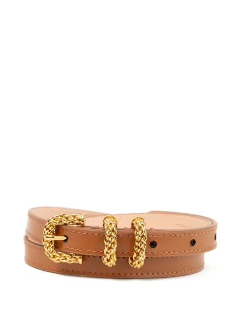 BY FAR Kat Summer chain buckle belt