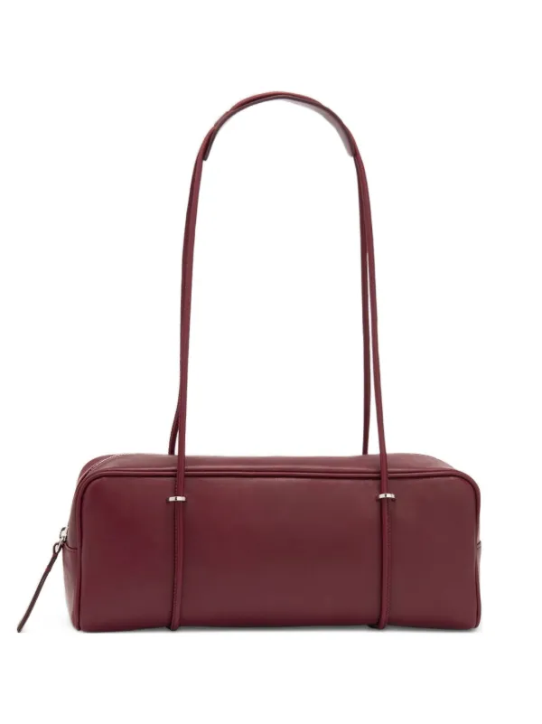 BY FAR Kimberly レザーショルダーバッグ | レッド | FARFETCH JP