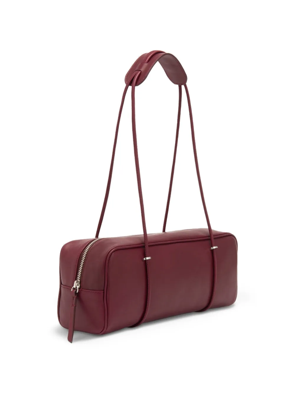  By Far Kimberly Leather Shoulder Bag - Red 
