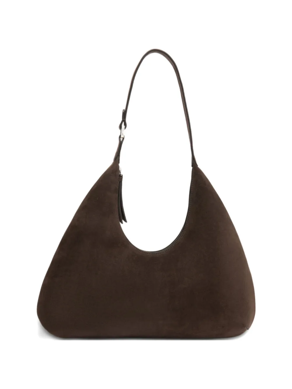BY FAR Borsa a spalla Amber grande - Marrone