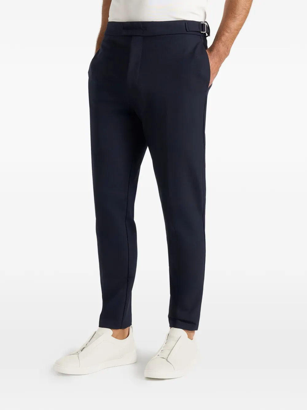 Manière De Voir Aiden slim-fit broek Blauw