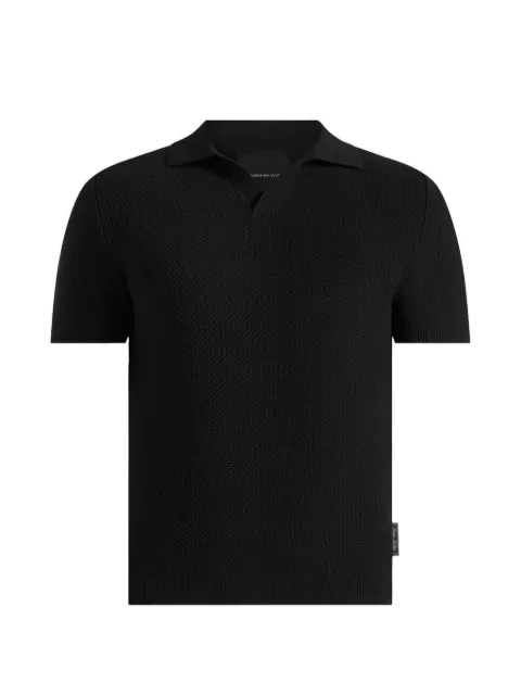Manière De Voir playera tipo polo tejida Rowen