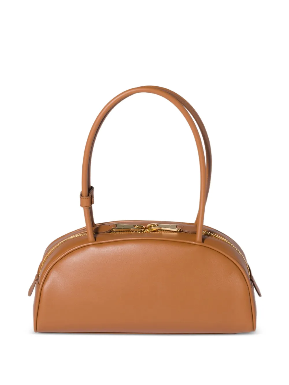 Miu Miu Beau leather shoulder bag - Bruin