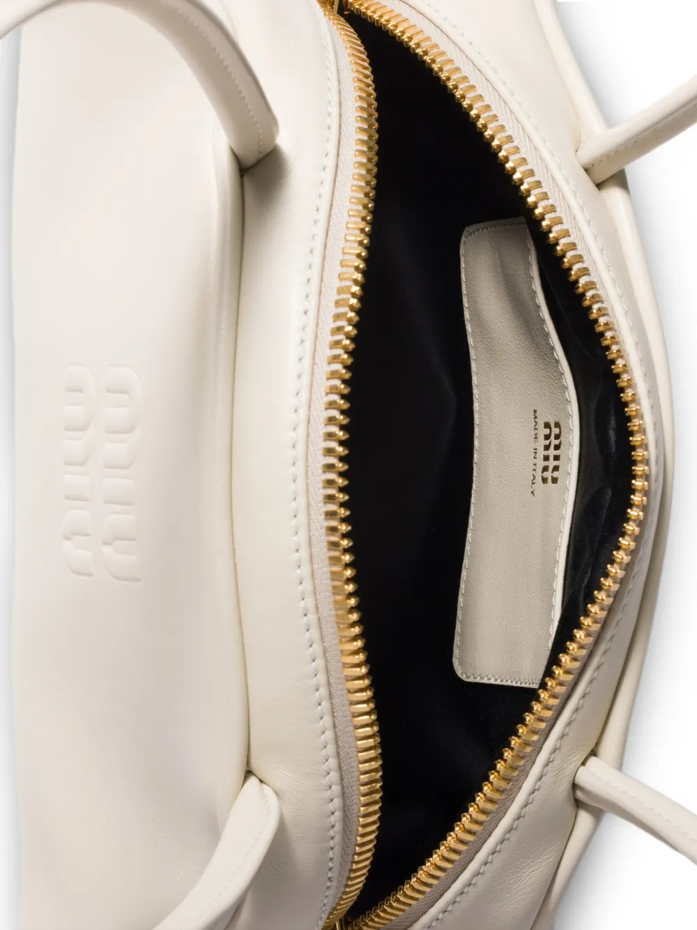 Miu Beau schoudertas Beige