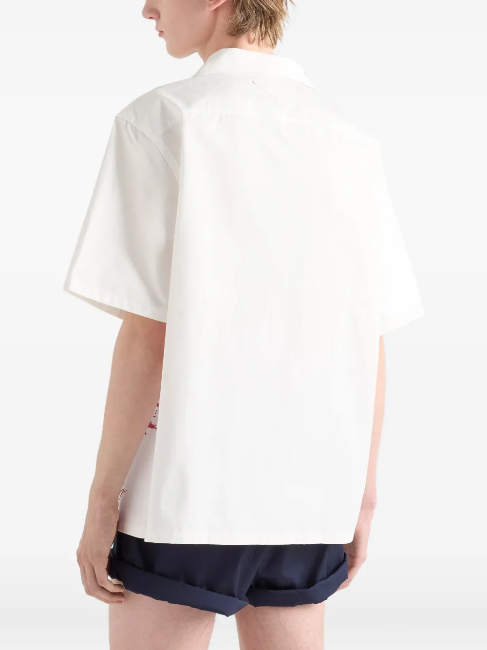 Prada ボーリングシャツ | ホワイト | FARFETCH JP