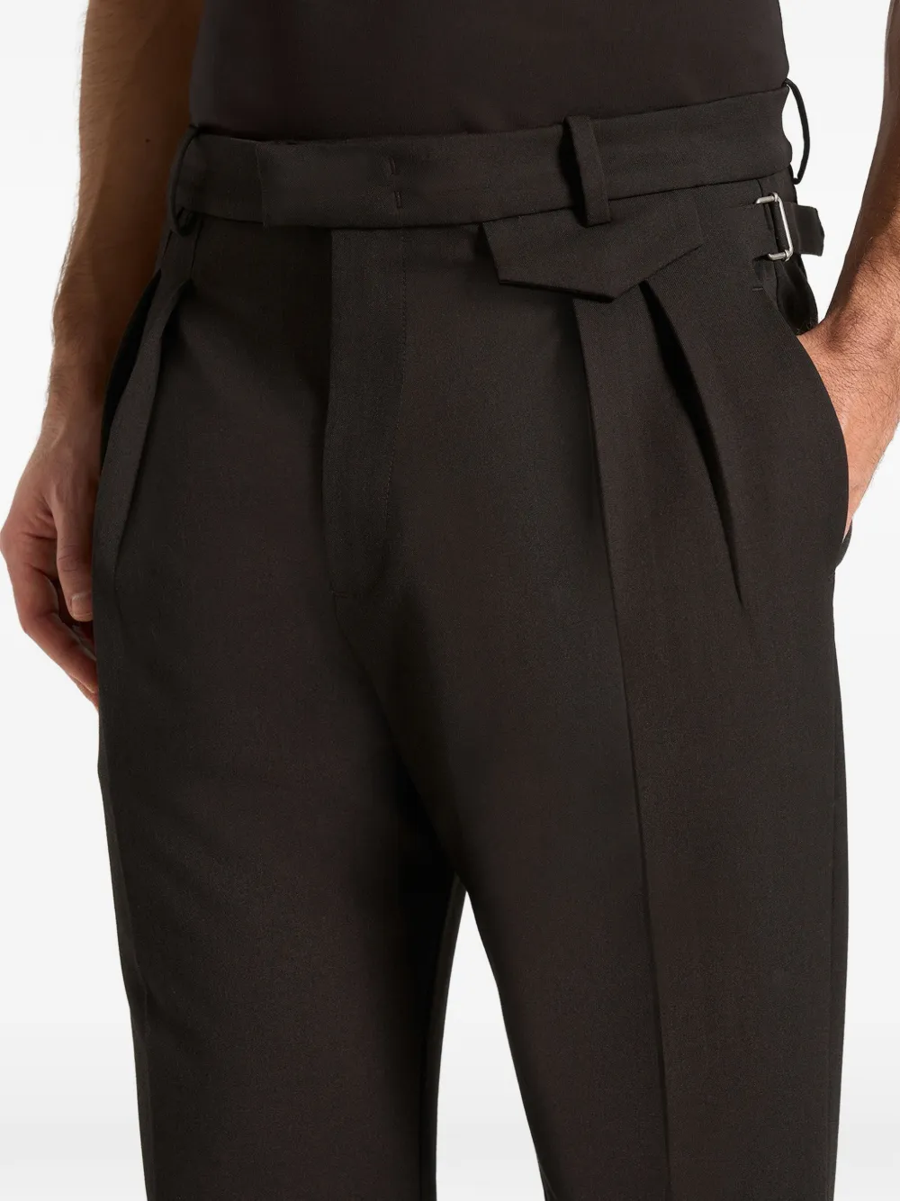 Pierre Pleated Tailored Trousers