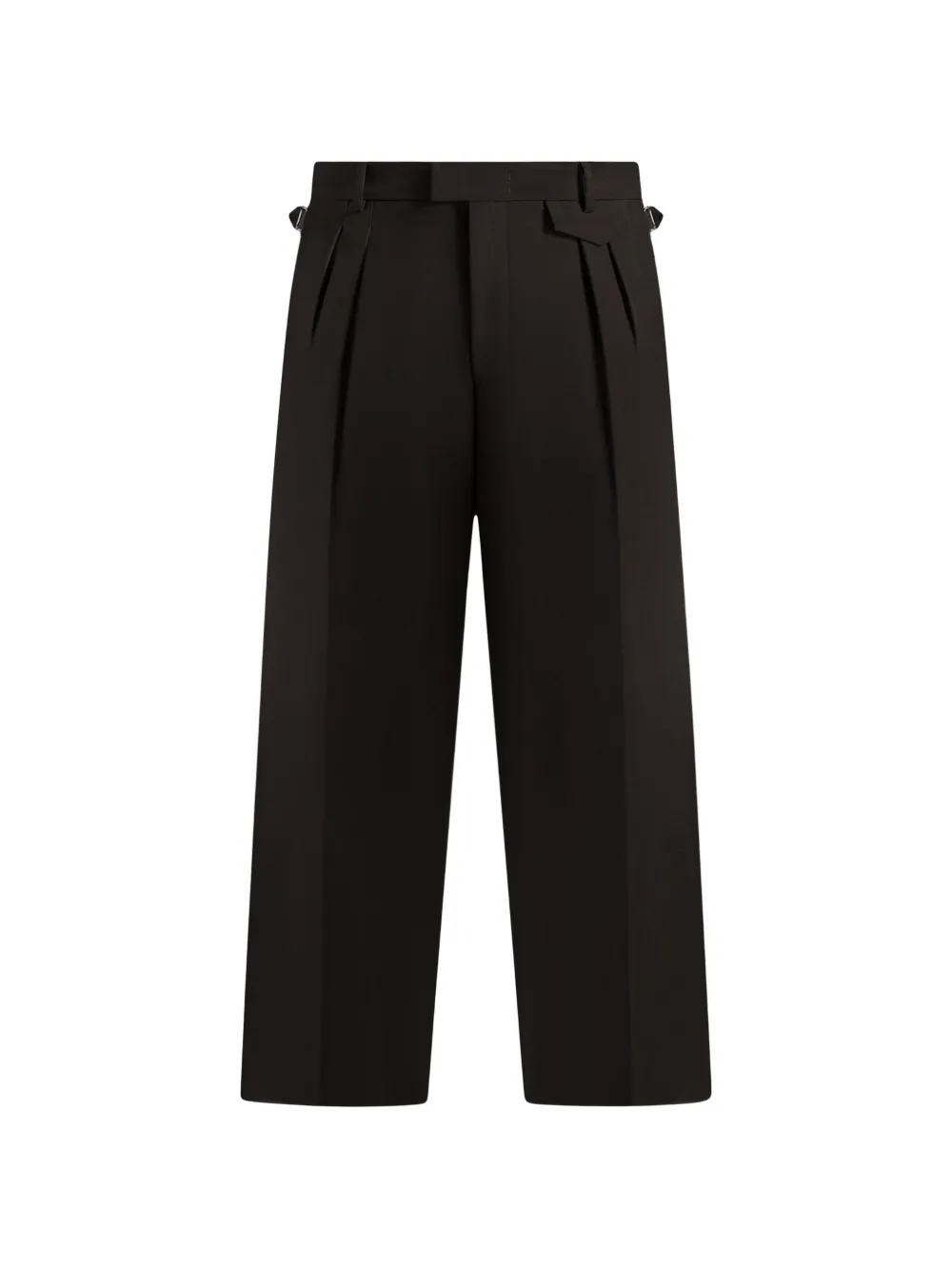 Manière De Voir Pierre pleated tailored trousers - Nero