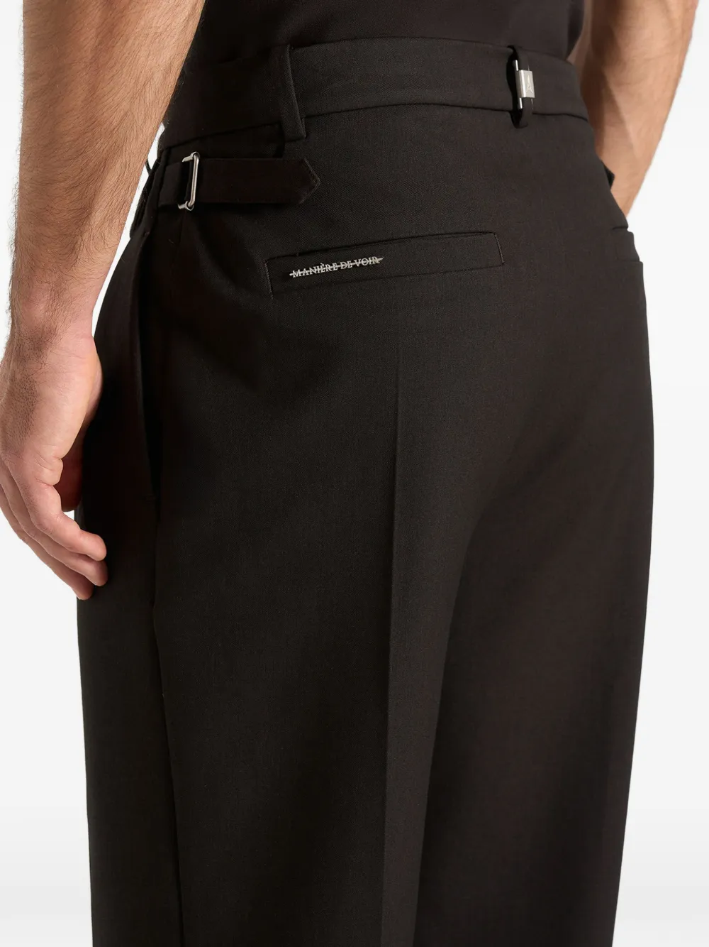 Pierre Pleated Tailored Trousers