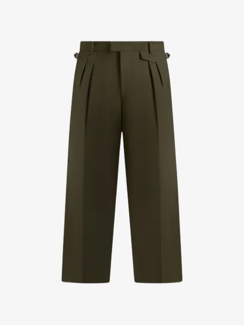 Manière De Voir Pierre relaxed fit pleated tailored trousers