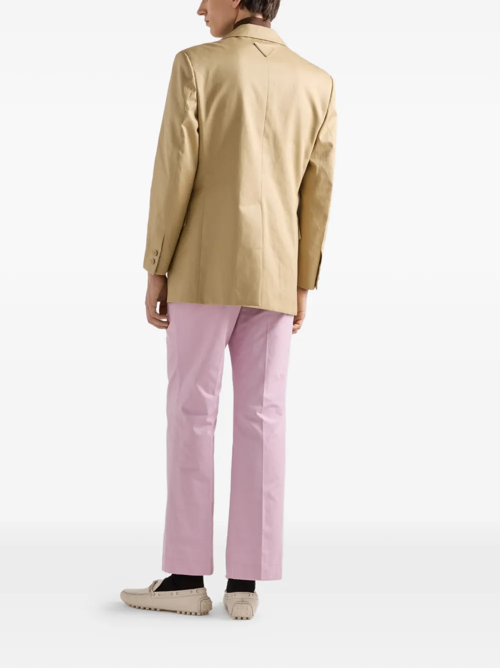  Prada Single-breasted Jacket - Neutrals 