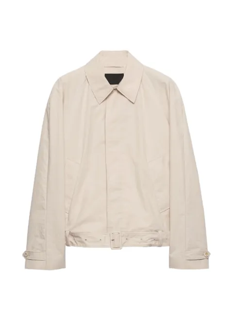 Prada chamarra con mangas raglán