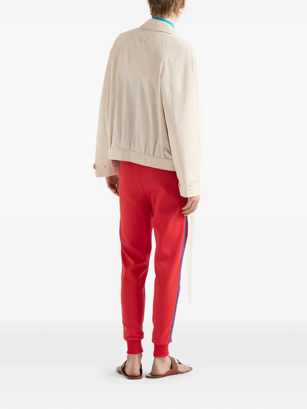 raglan-sleeve jacket