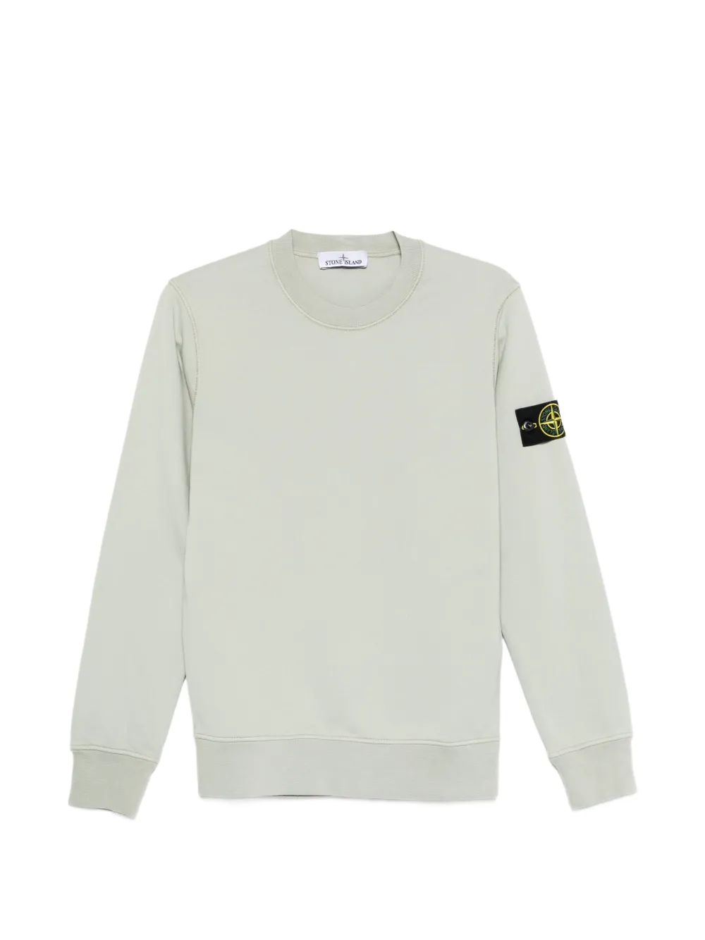 Stone Island logo-patch sweatshirt - Verde
