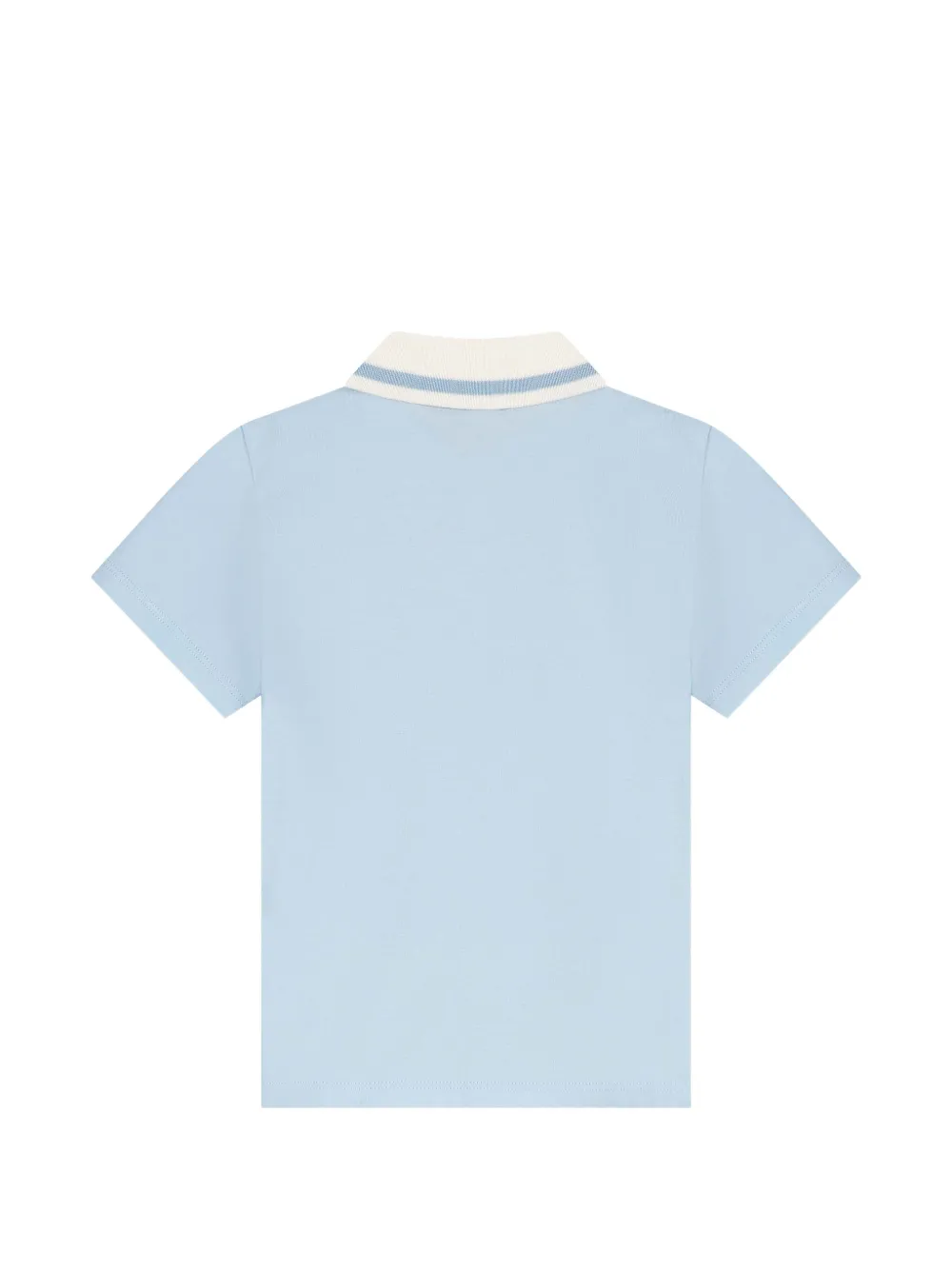 Logo-Embroidered Stripe Polo Shirt