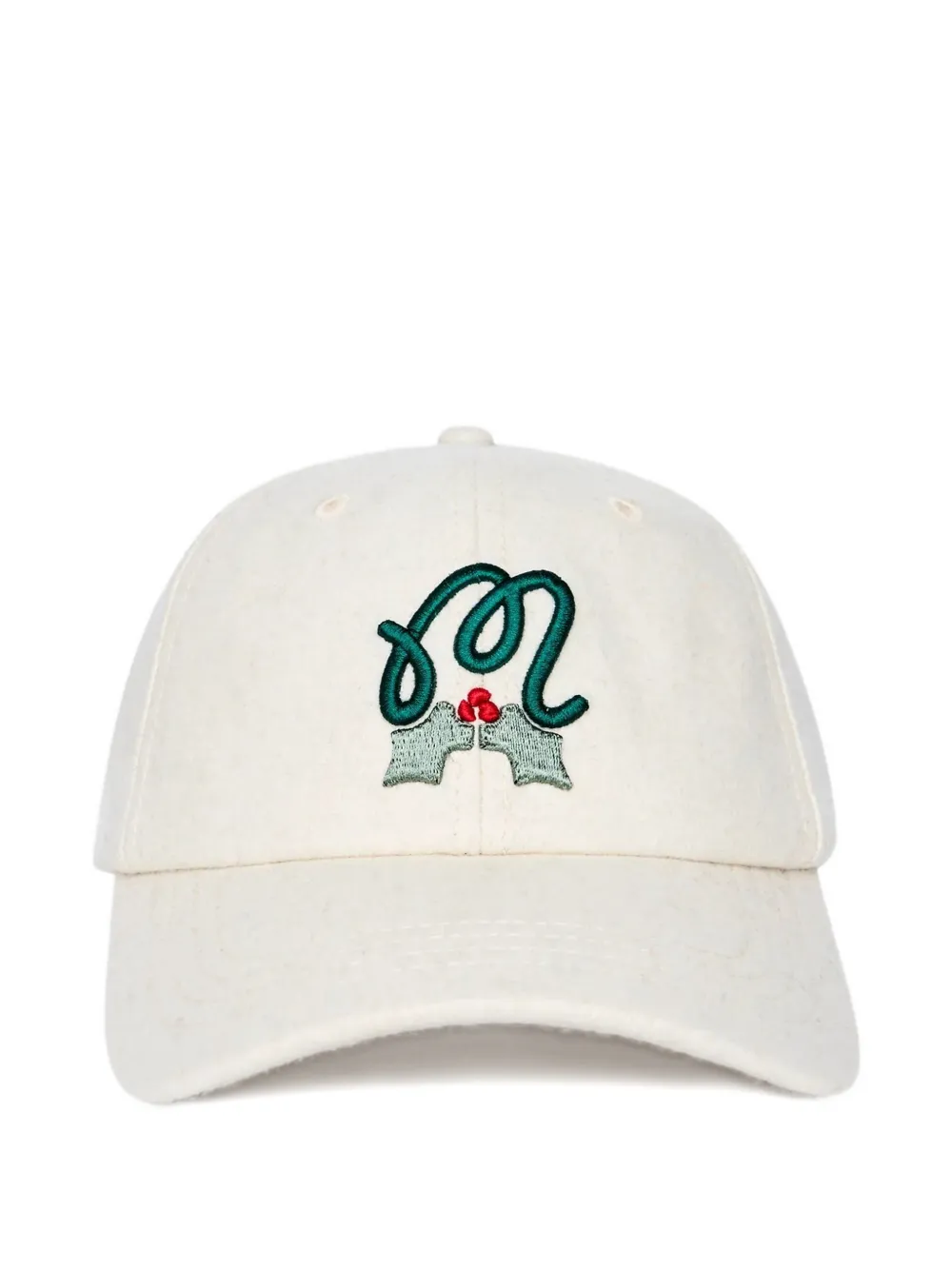 Malbon Golf Mistleflow Dad embroidered cap - Nude