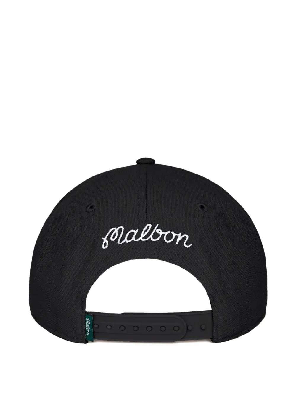 Malbon Golf x Grateful Dead Stealie cap - Zwart