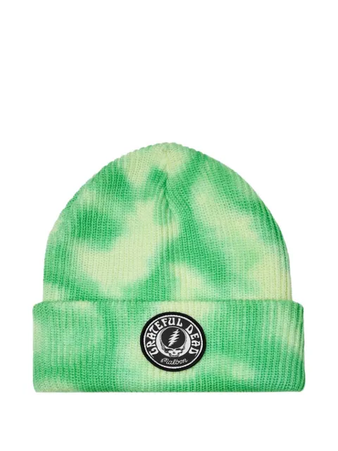 Malbon Golf Stealie tie-dye beanie hat