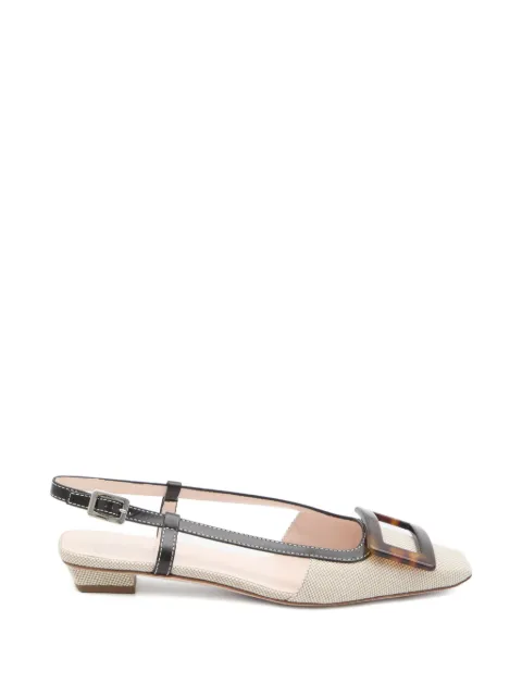 Roger Vivier buckle slingback ballet flats
