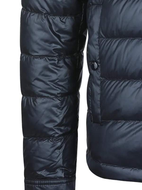 Moncler Mourillon Zipped Quilted Jacket | Blue | FARFETCH