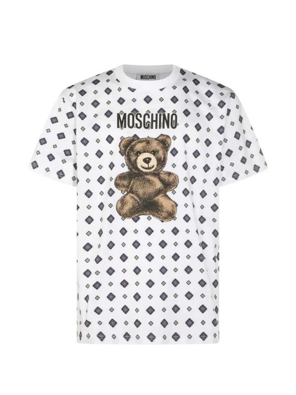 Moschino printed T-shirt - Weiß