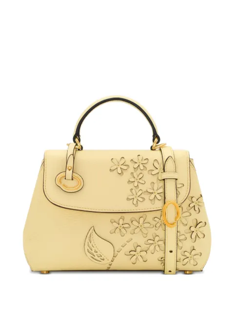 Oscar de la Renta Borsa tote Poppy mini con applicazione