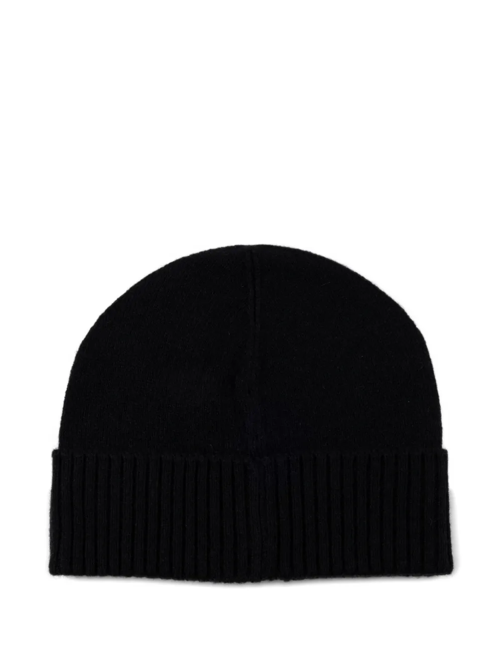  Boss Logo-patch Beanie Hat - Black 