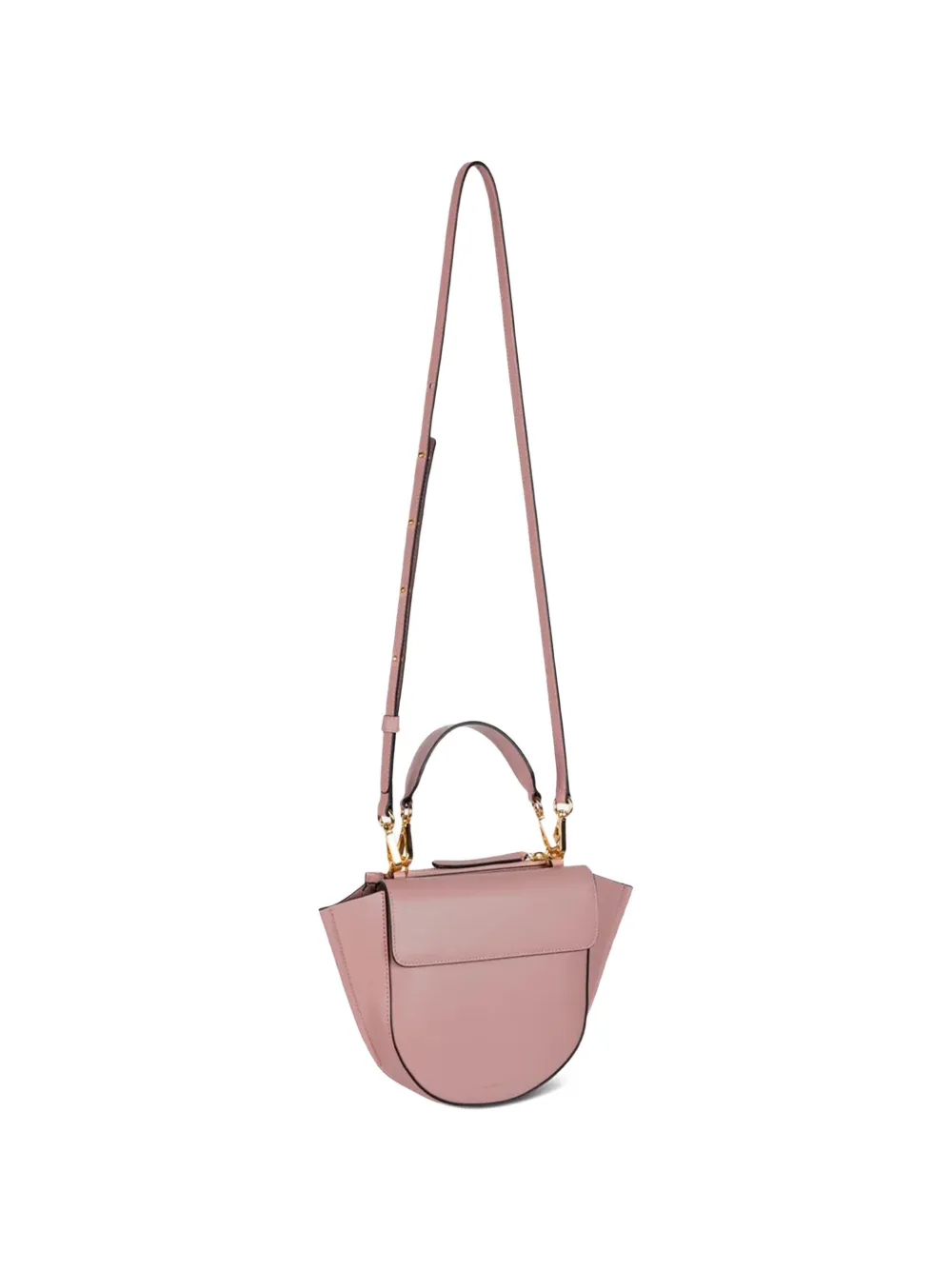 Wandler Hortensia tas met handvat Roze