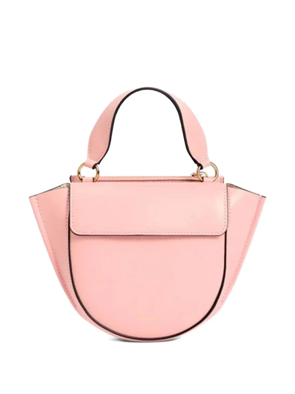 Wandler Hortensia top handle cross body bag - Rosa