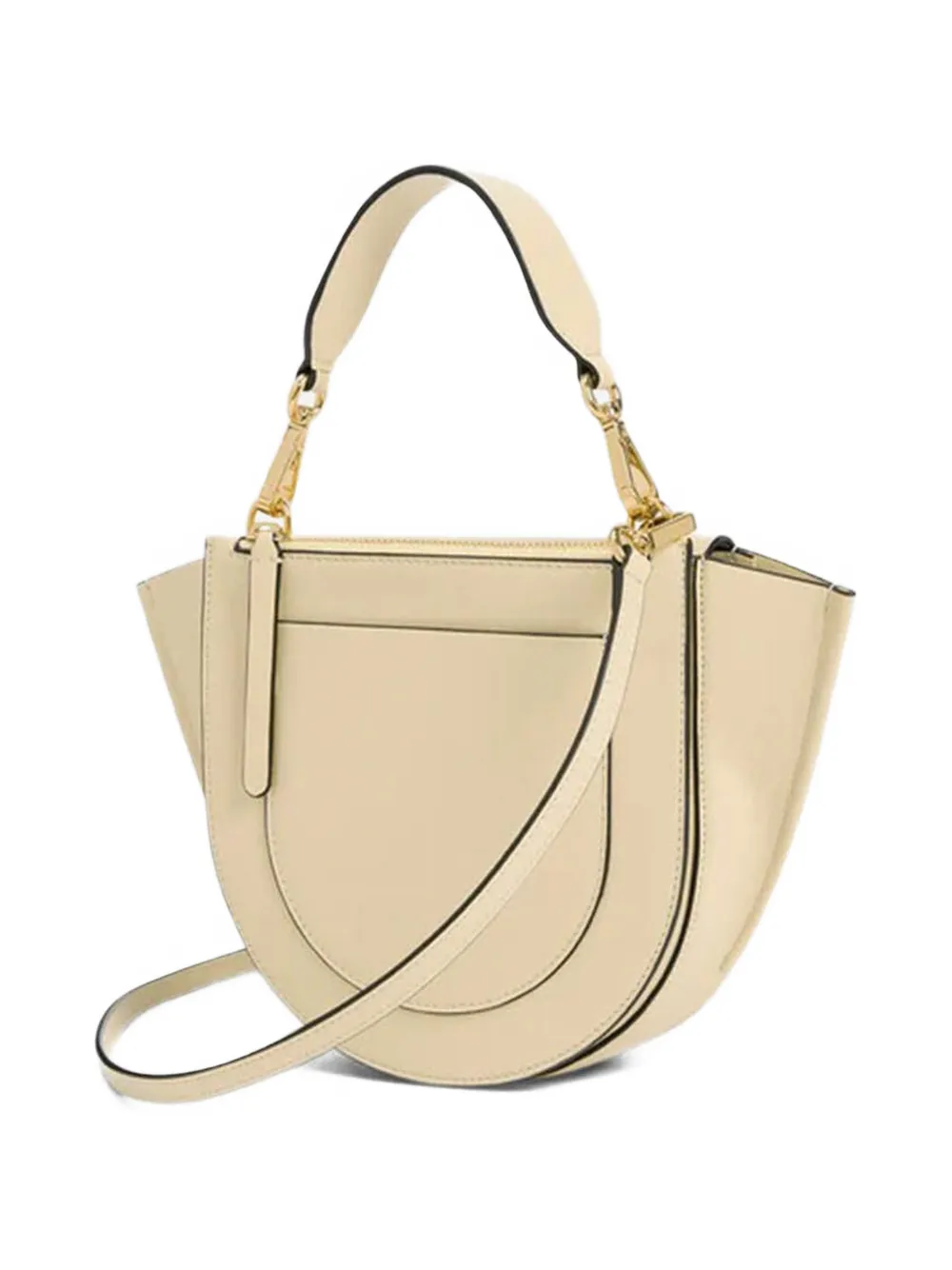 Wandler Hortensia tas met handvat Beige