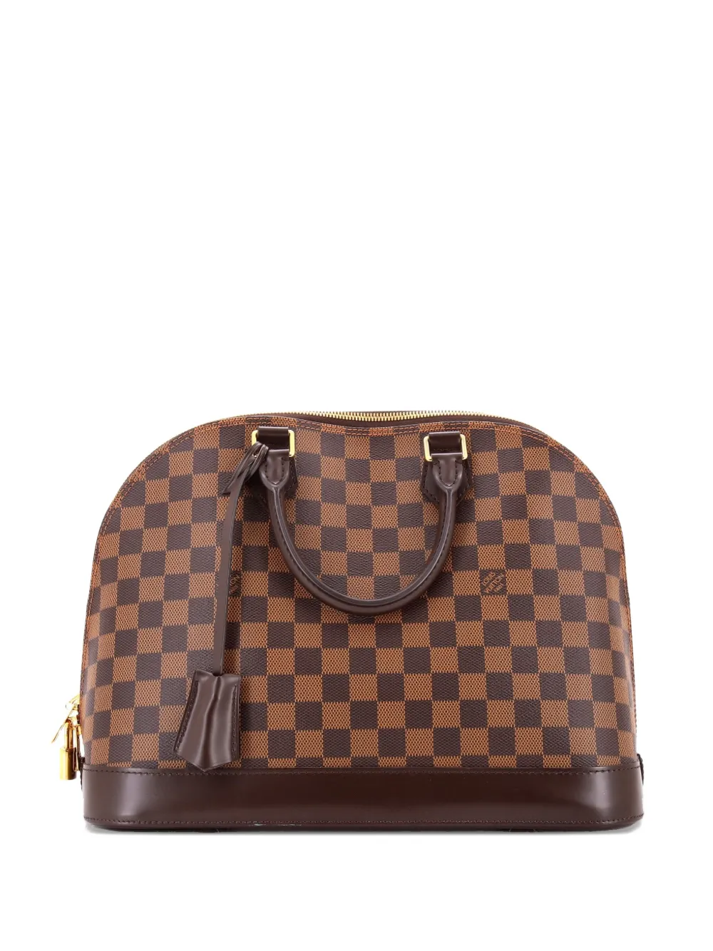 Louis Vuitton Pre-Owned Alma Handbag Damier MM satchel - Marrone