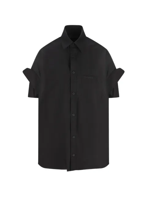 Balenciaga button-up embroidered shirt
