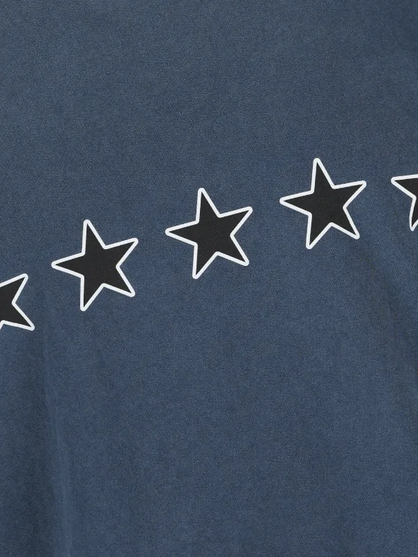 Balenciaga スタープリント Tシャツ | ブルー | FARFETCH JP