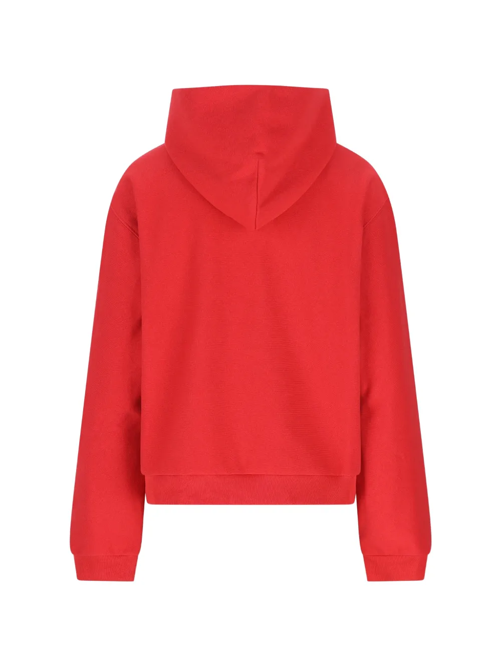 Balenciaga logo-embroidery zip-fastening sweatshirt - Rood