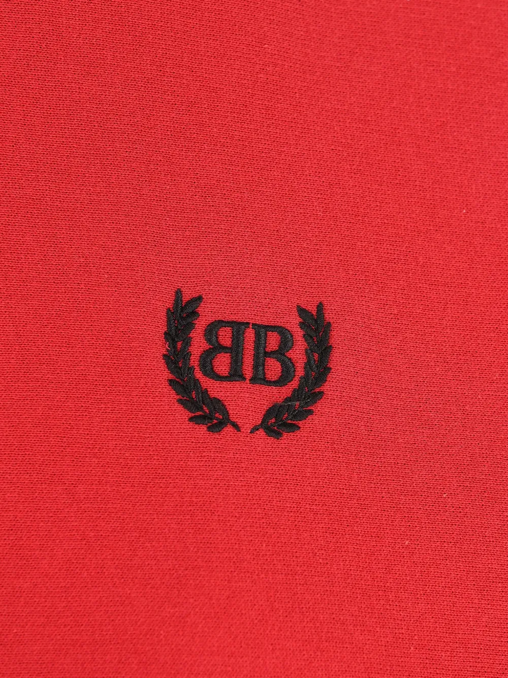 Balenciaga Sweater met geborduurd logo en ritssluiting Rood