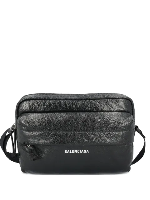 Balenciaga logo-print shoulder bag