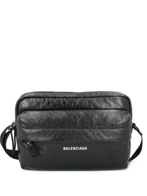 Balenciaga logo-print shoulder bag