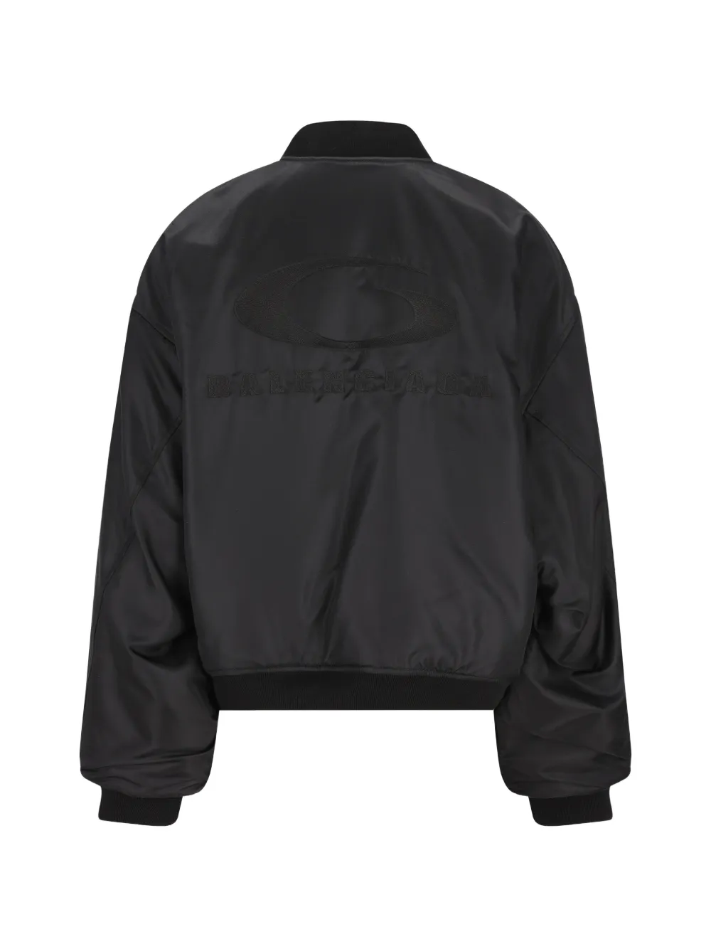  Balenciaga Zip-up Bomber Jacket - Black 