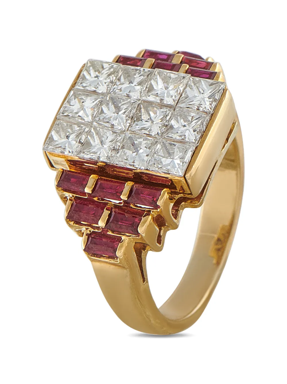 LB Exclusive diamond ruby ring - Oro