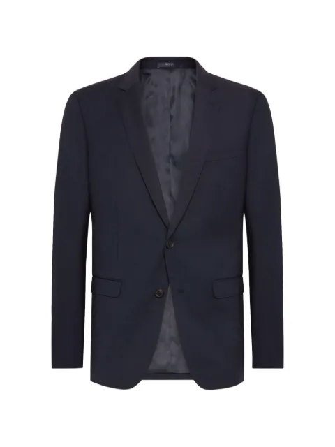 Boggi Milano patterned wool blazer