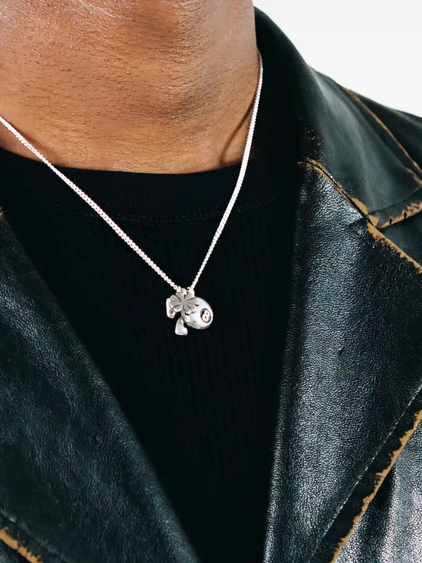 TWOJEYS チャーム ネックレス | シルバートーン | FARFETCH JP