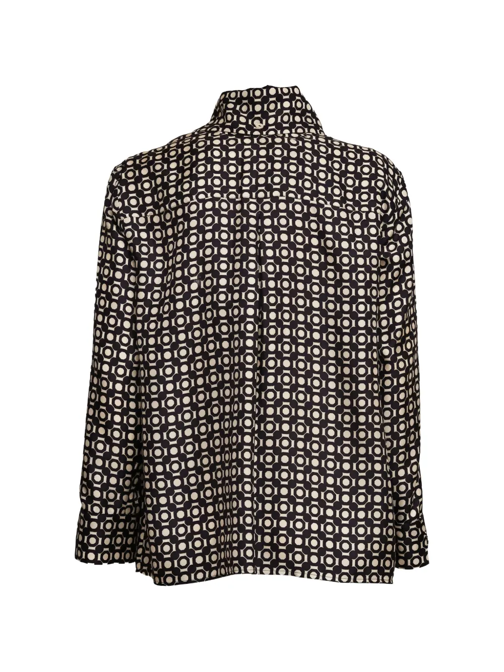  's Max Mara Vittoria Geometric-print Shirt - White 