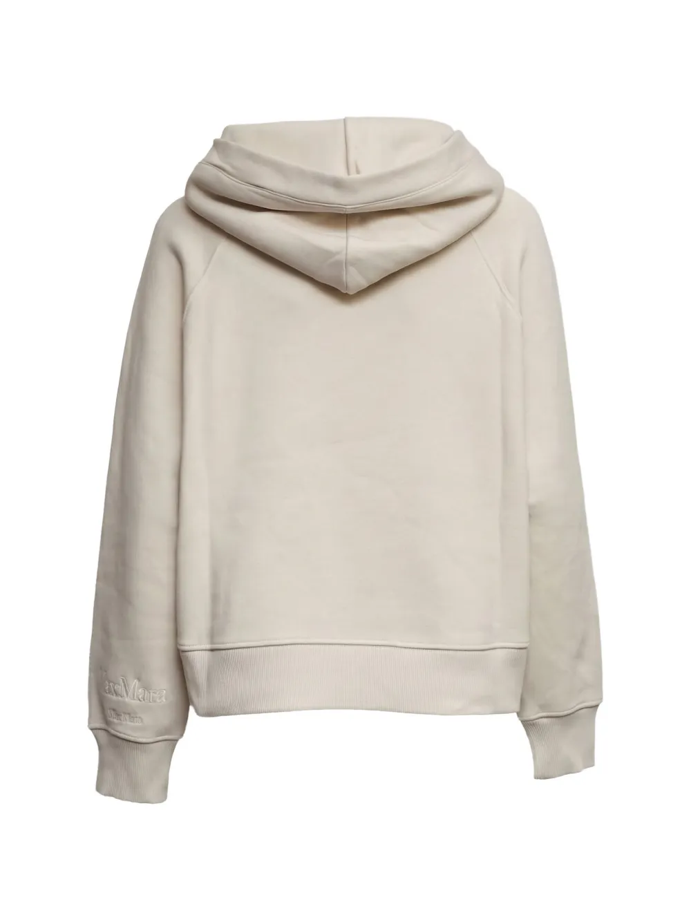 'S Max Mara Hoodie met logodetail Beige